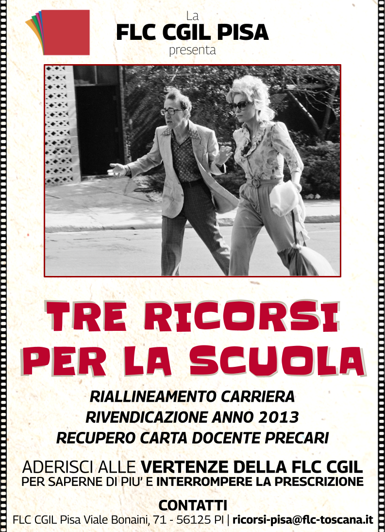 Tre ricorsi per la scuola