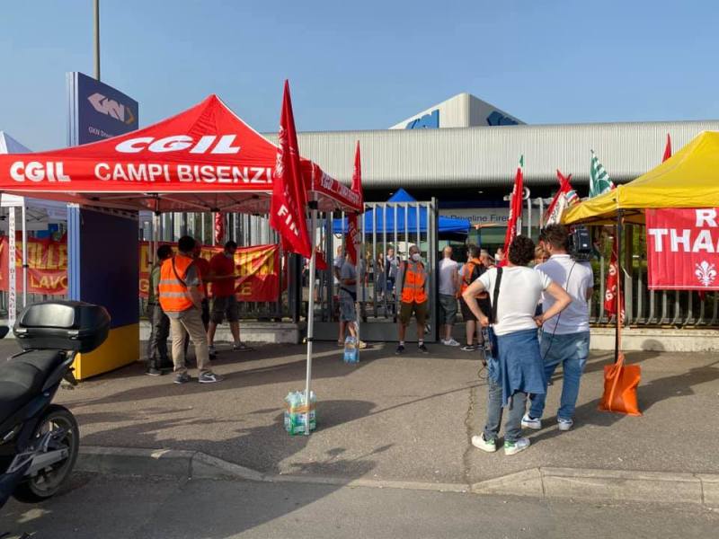 La FLC Toscana con i lavoratori della GKN